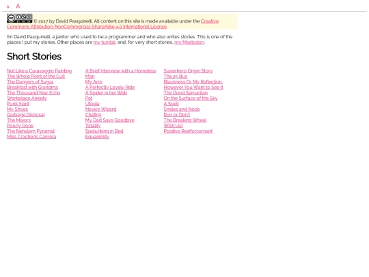 index screenshot