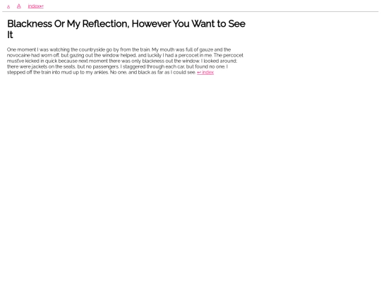 short-stories/blackness-or-my-reflection screenshot