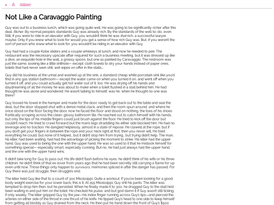 short-stories/not-like-a-caravaggio-painting screenshot