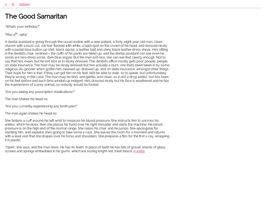 short-stories/the-good-samaritan screenshot