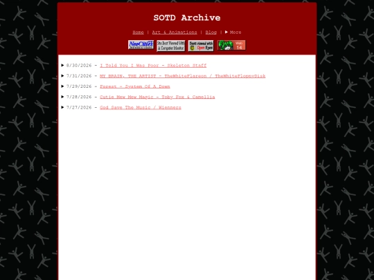 pages/archive screenshot