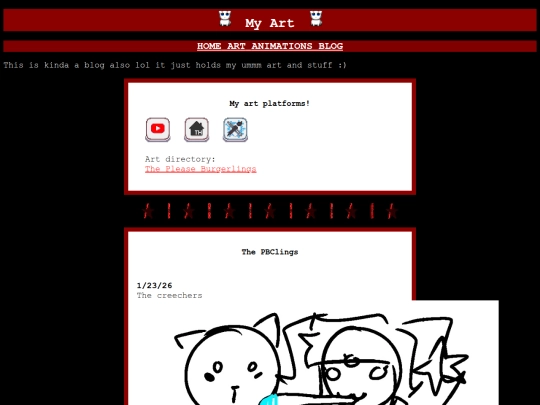 pages/myart screenshot