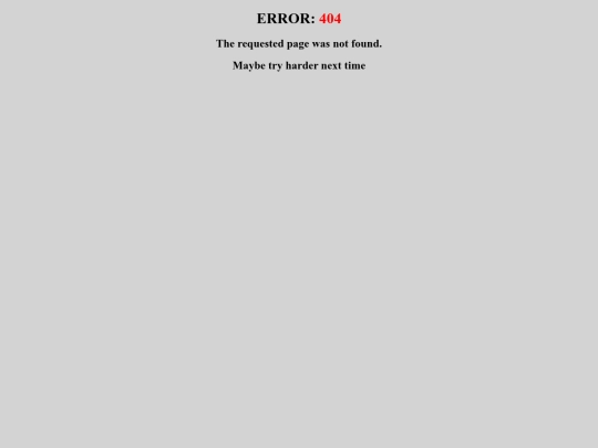 not_found screenshot