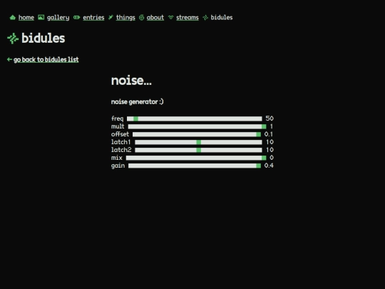 bidules/noiseeeeee screenshot