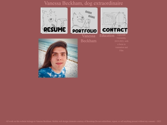 pages/resume screenshot
