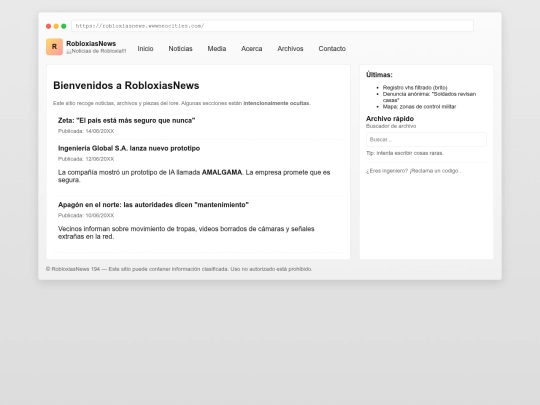 index screenshot