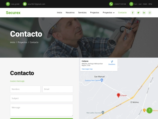 contact screenshot