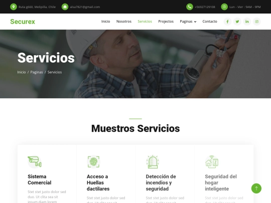 service screenshot