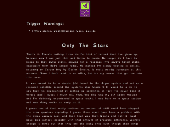 Website/Pages/Fiction_Pages/only_the_stars screenshot