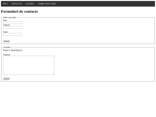 contacte screenshot