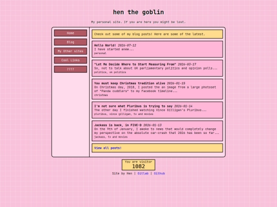 blog screenshot