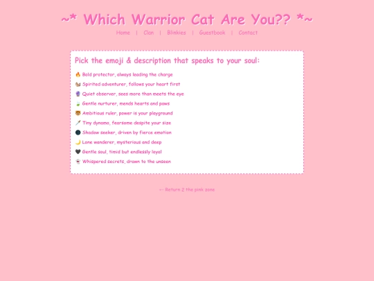 quiz screenshot