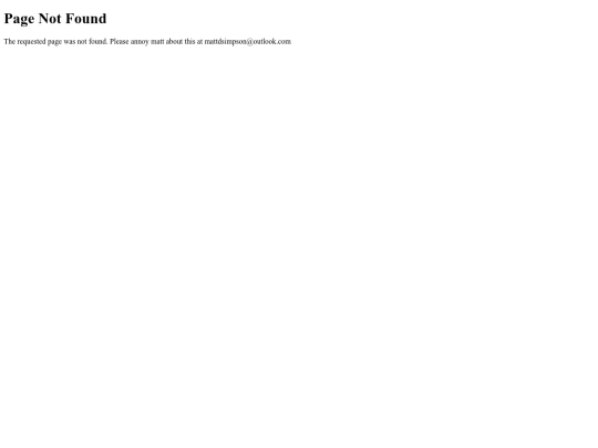 not_found screenshot