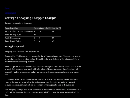 carriages/carriages_example screenshot