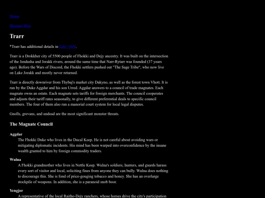 mapout/trarr screenshot