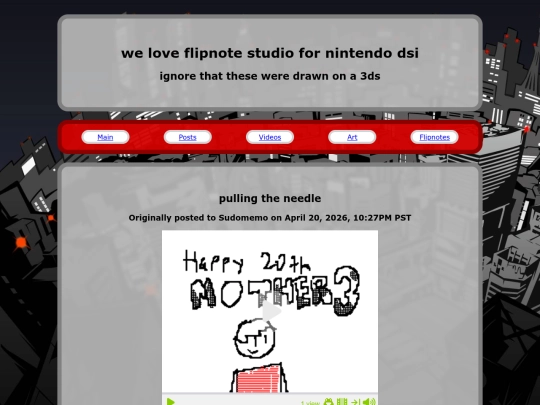 Flipnotes screenshot