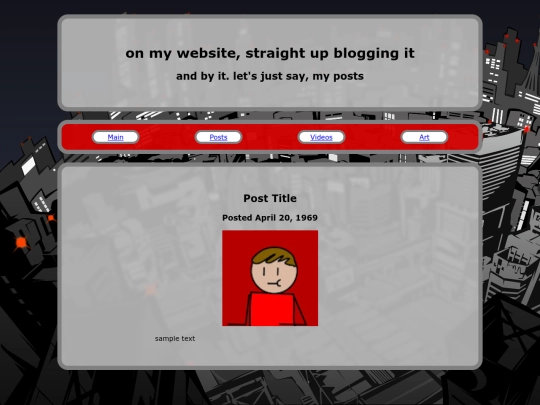 template screenshot