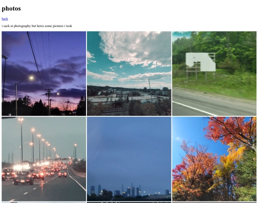 photos screenshot