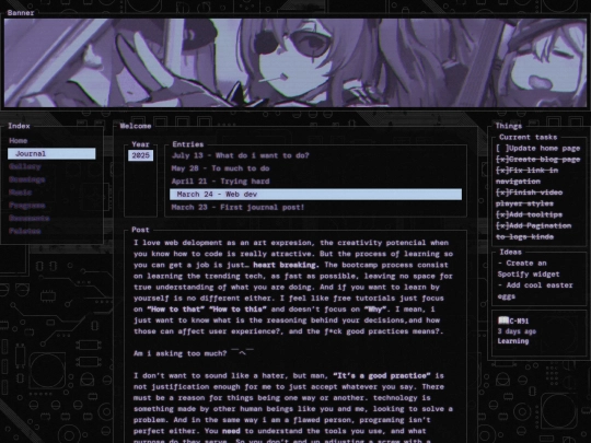 journal/2025/web-dev screenshot