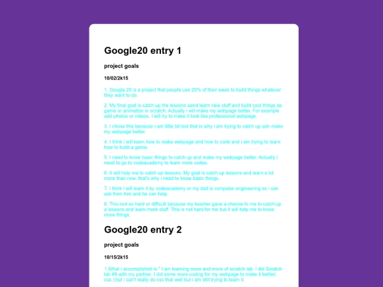 google20 screenshot