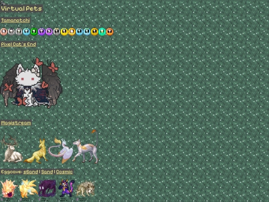 virtualpets screenshot