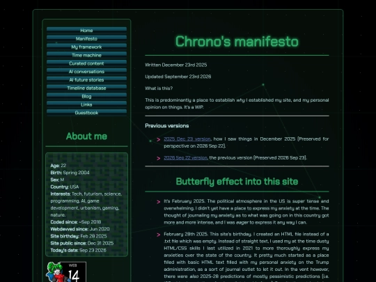 Manifesto screenshot