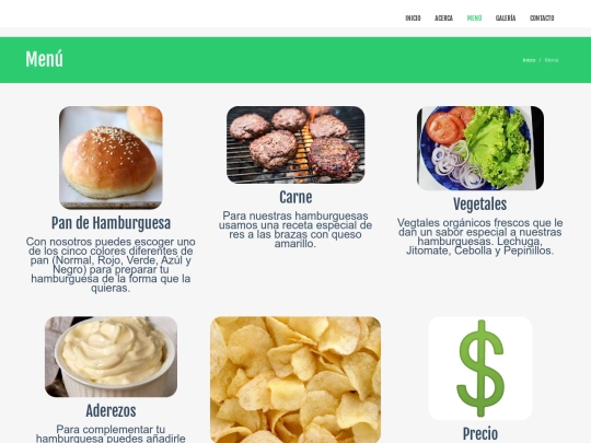 services-es screenshot