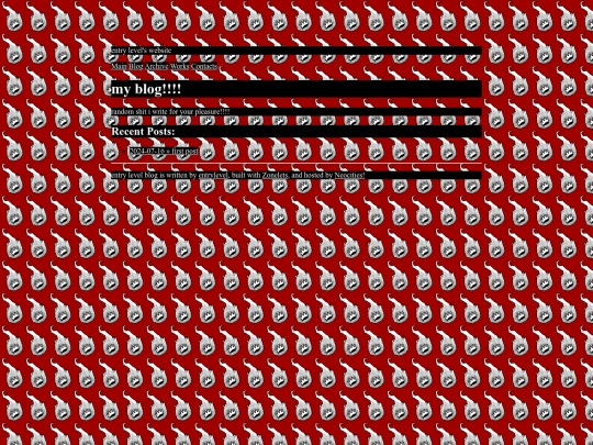 blog screenshot