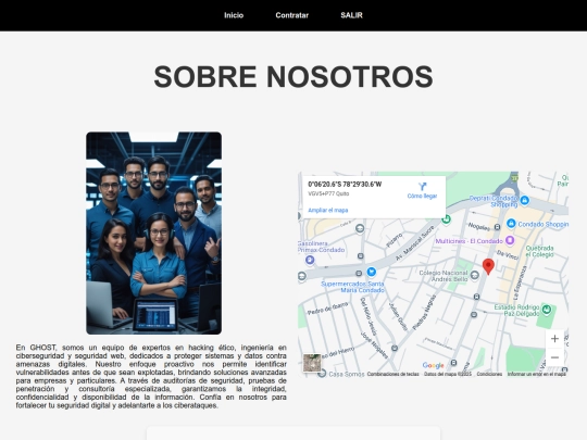 nosotros screenshot