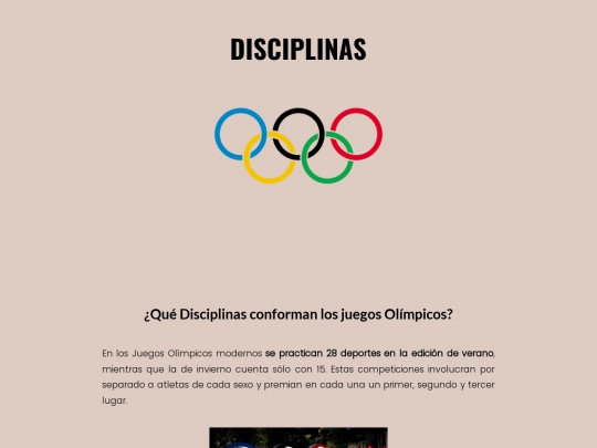 Disciplinas screenshot