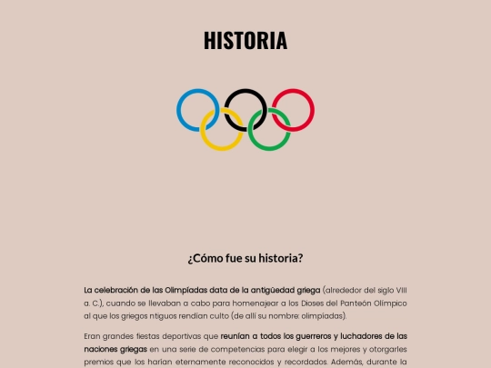 Historia screenshot
