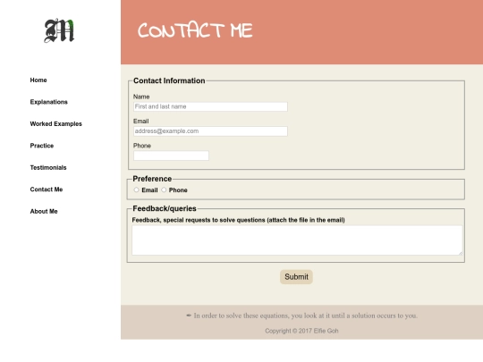 contactme screenshot