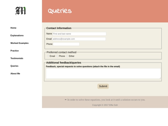 queries screenshot