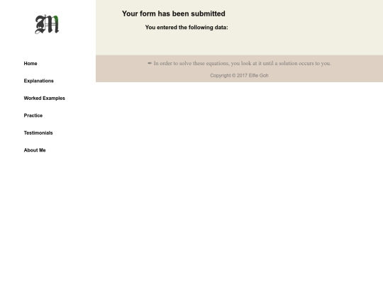 results screenshot