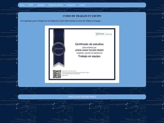 Trabajo en equipo screenshot