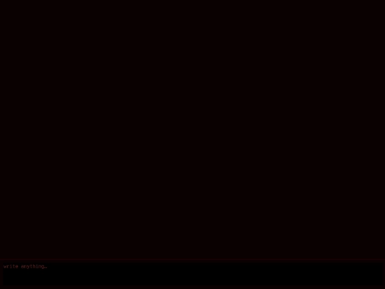 WRITE screenshot