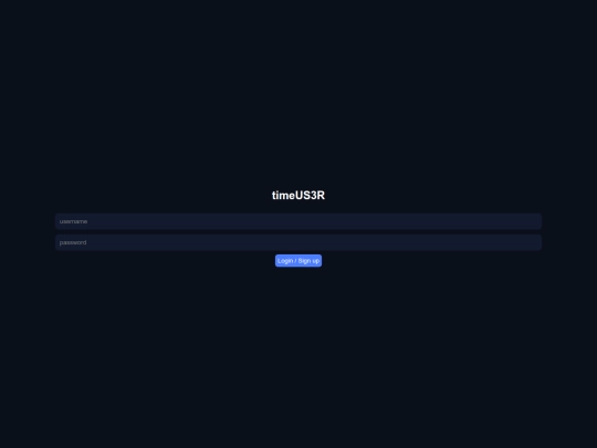 timeUS3R screenshot