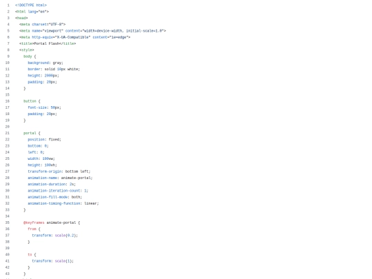 Games/PortalFlash/PORTALTHEFLASHVERSION screenshot