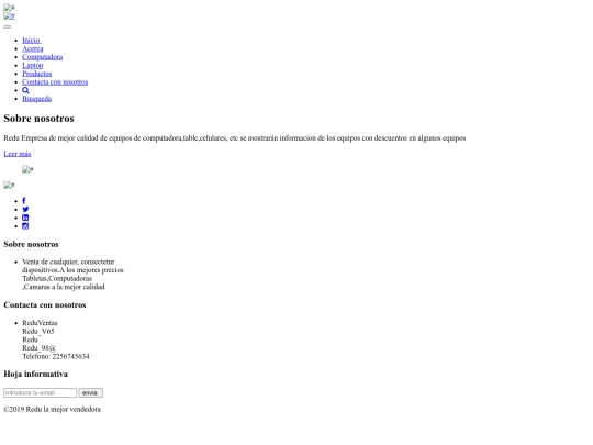 actividad/about screenshot