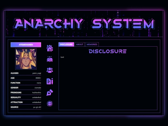 systems/anarchy/atem screenshot