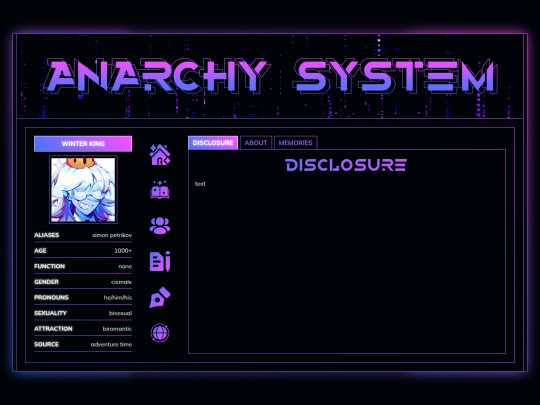 systems/anarchy/winter screenshot