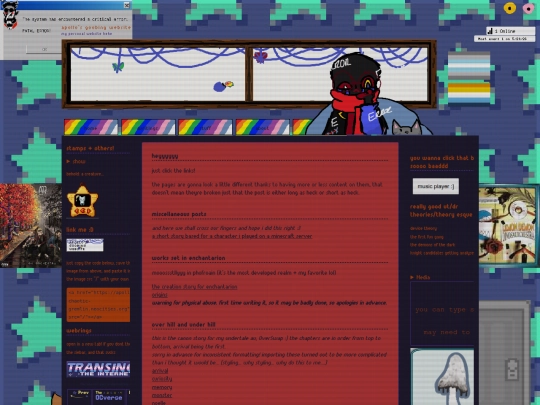 blog screenshot