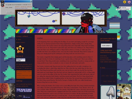 creation-story screenshot