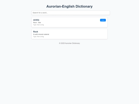 index screenshot