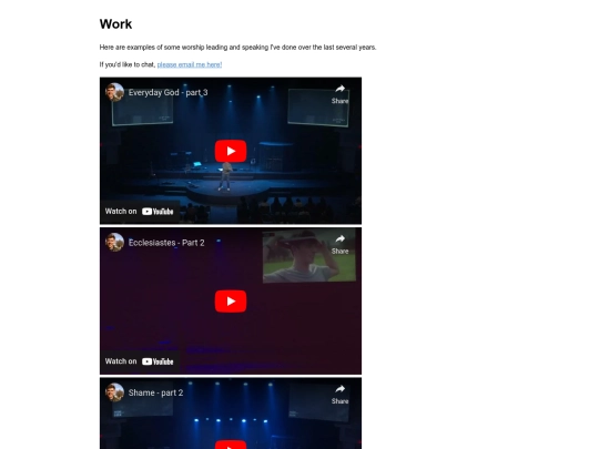 work screenshot