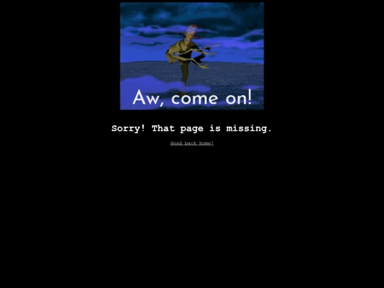 not_found screenshot