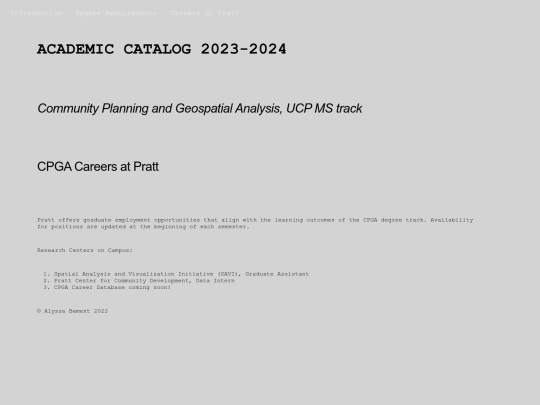 bement_webbasics_CAREERS screenshot