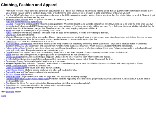 clothesandfashion screenshot