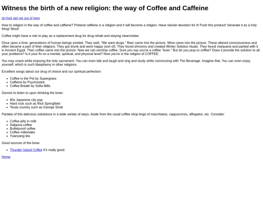 coffeetime screenshot