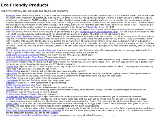 ecofriendlyproducts screenshot